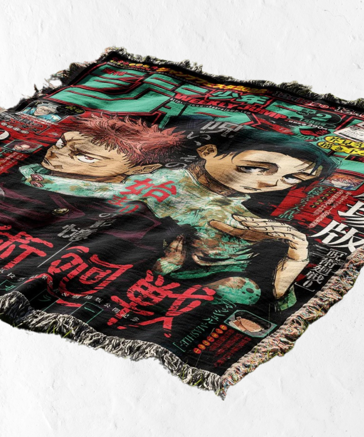 JJK JUJUTSU KAISEN YUGI x YUTA TAPESTRY