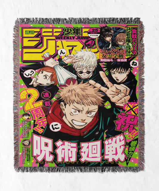 JJK GOJO x ITADORI x FUSHIGURO x KUGISAKI TAPESTRY